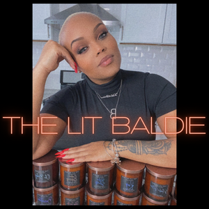 The Lit Baldie logo